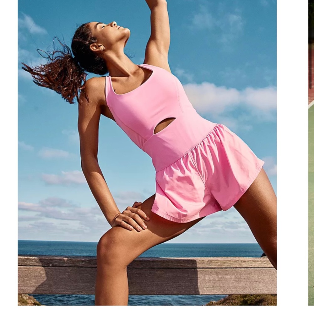 Free People Runsie in Pink